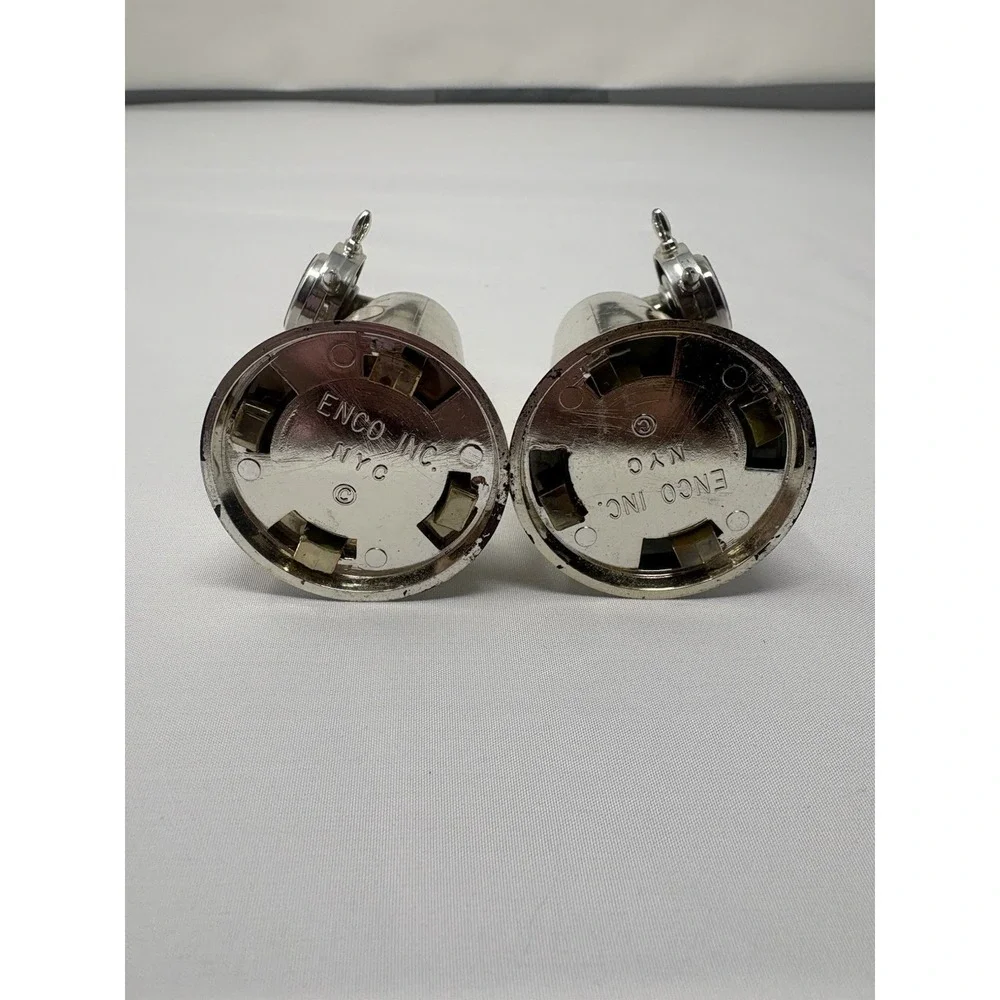 Vintage Souvenir Salt & Pepper Shakers Compass Ship‎ Wheel Lookout Mtn Colorado